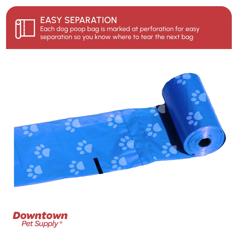 Rainbow paw prints design adds cheer to daily walks.