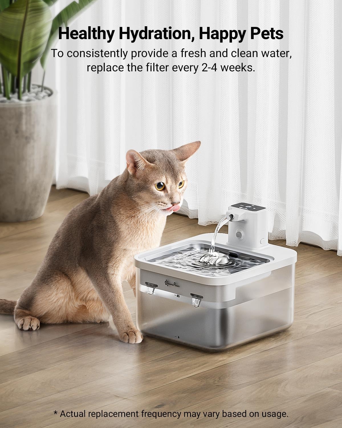 DownyPaws fountain accessory kit for battery-operated cat fountains