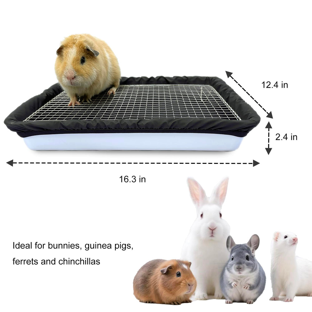 DOZZOPET multi-pet habitat with corner design suits several small pets.