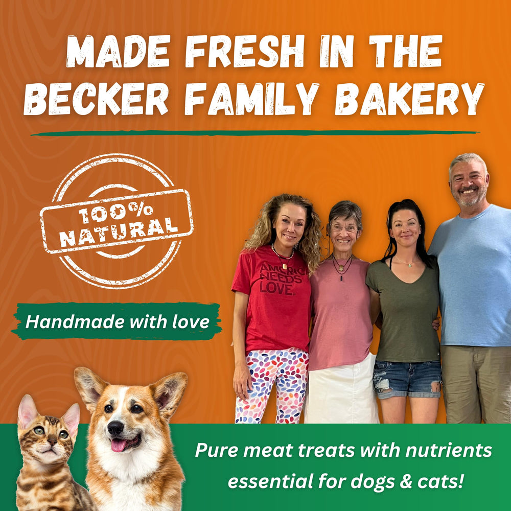 Dr. Becker's puppy-friendly beef bites suitable for gentle chews.