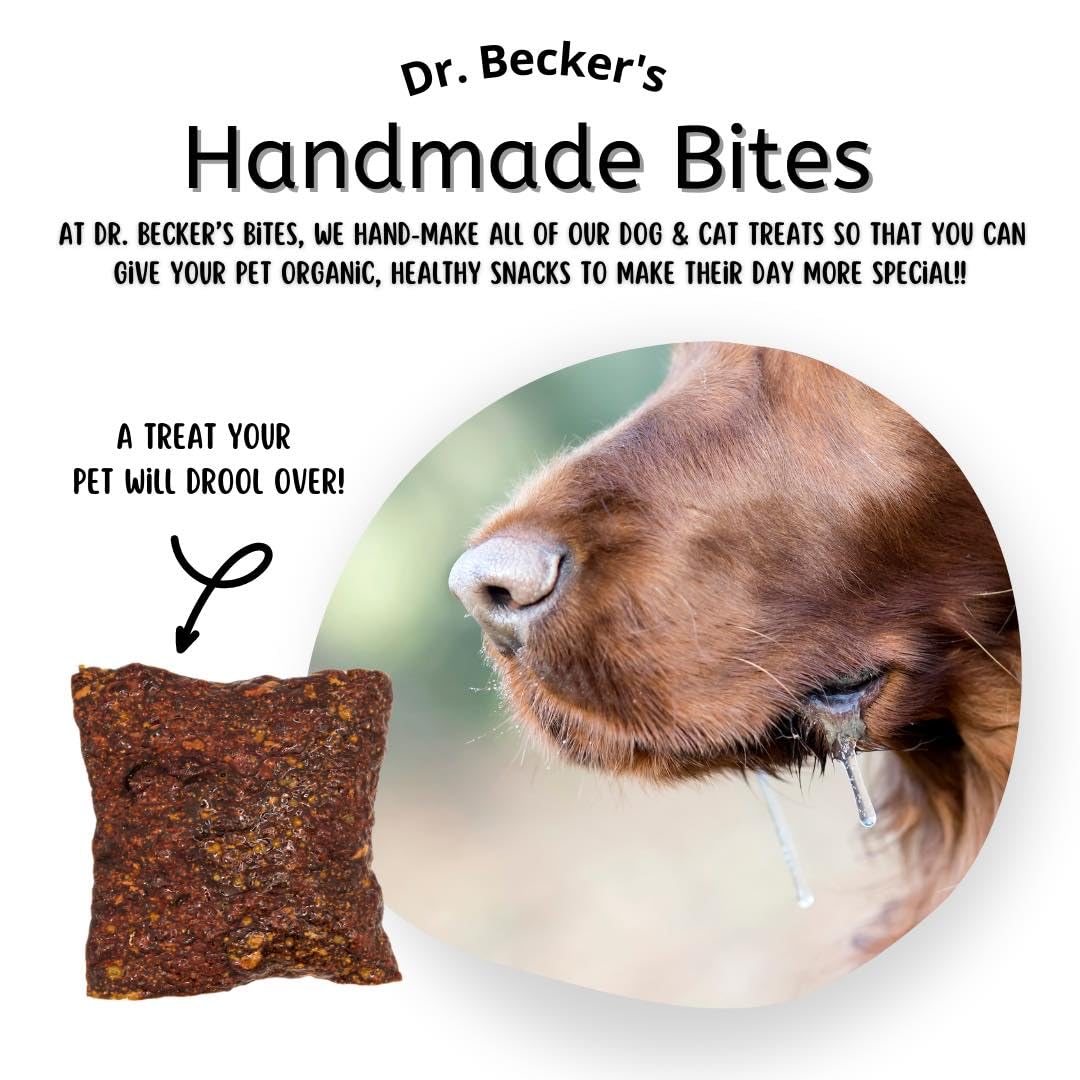 Dr. Becker's training treat bites ready for quick rewards during training.