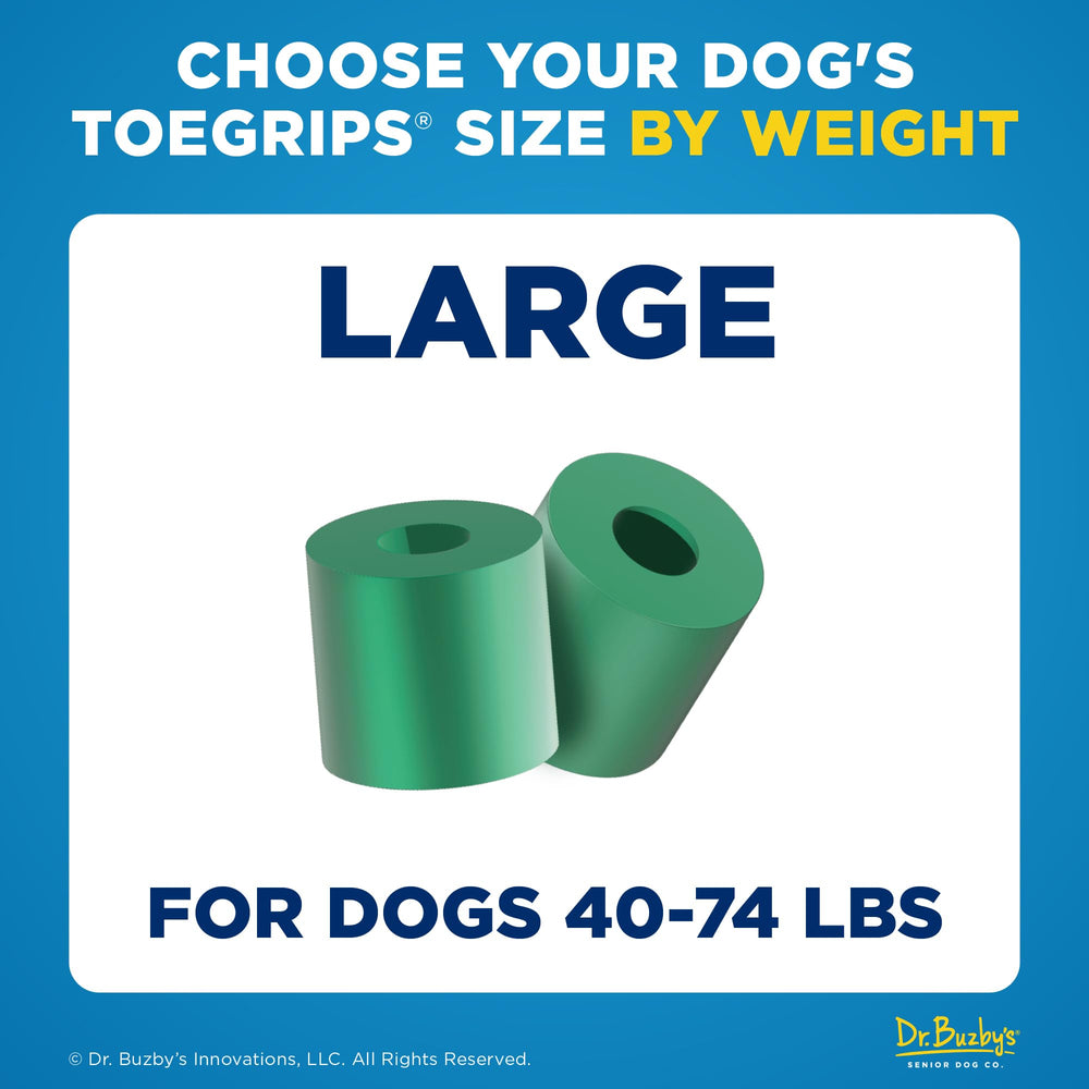ToeGrips applied to dog nails demonstrate GripZone contact improving grip