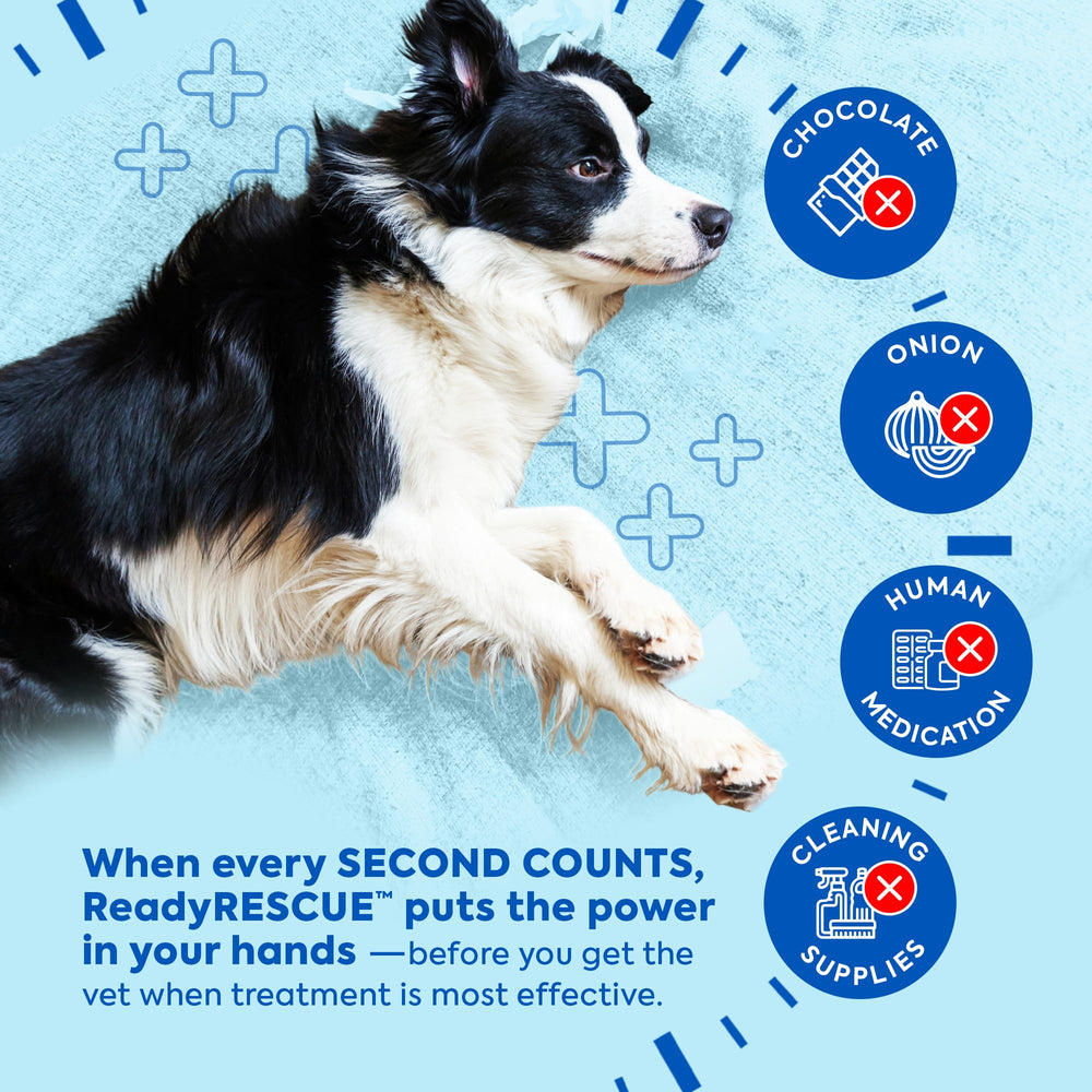 Easy-mess-free ReadyRESCUE use illustrated for quick preparation