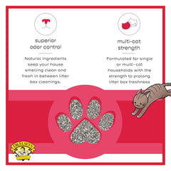 Dr. Elsey's Cat Attract odor control helps keep rooms fresh