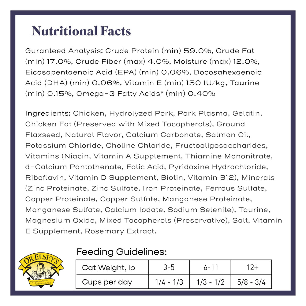 Product label detail shows 2 lb size and feeding guidance