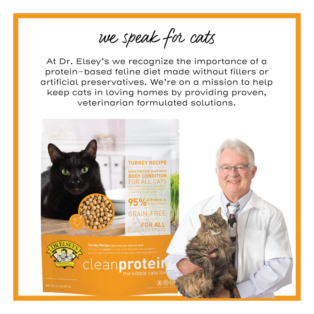 Grain-free and gluten-free label on Dr. Elsey's packaging