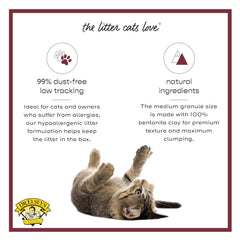 Dr. Elsey's Precious Cat Classic low-tracking formula keeps floors cleaner.