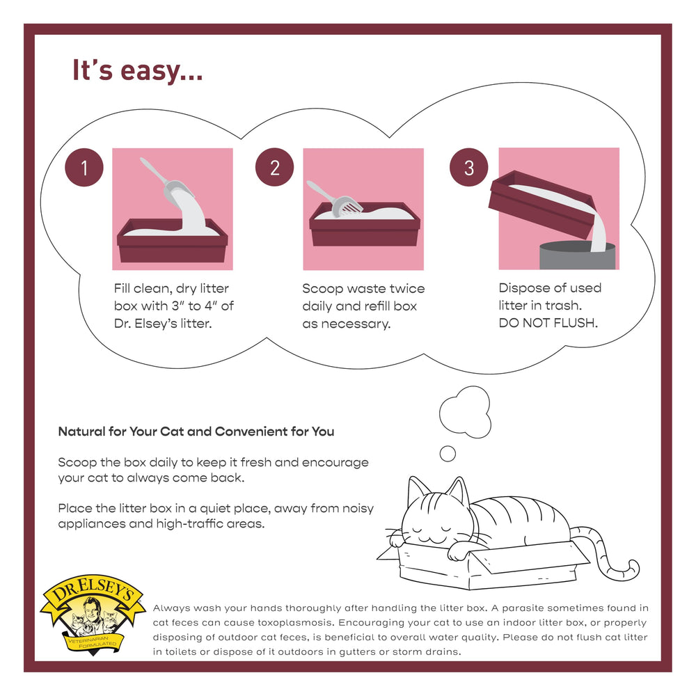 Dr. Elsey's Precious Cat Classic works with mechanical litter boxes.