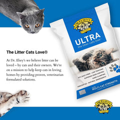 Dr. Elsey's Ultra medium-grain clay supports sturdy clumps.