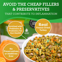 Dr. Harvey's dehydrated superfoods mix for balanced nutrition