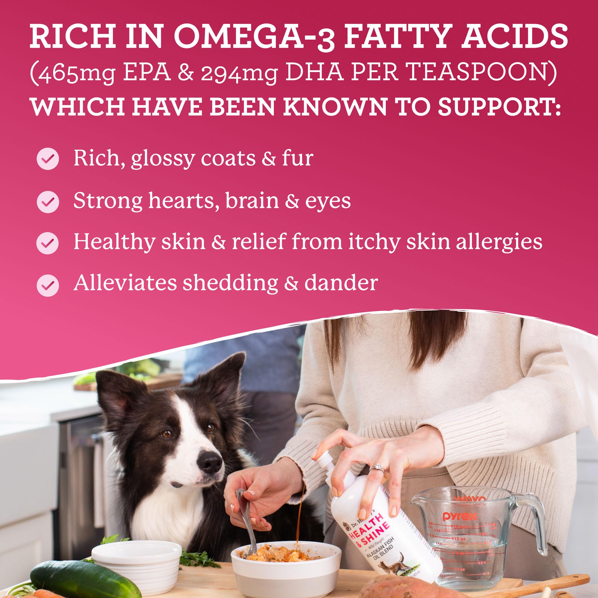 Dr. Harvey's Health & Shine bottle cap and purified odor-free formula.