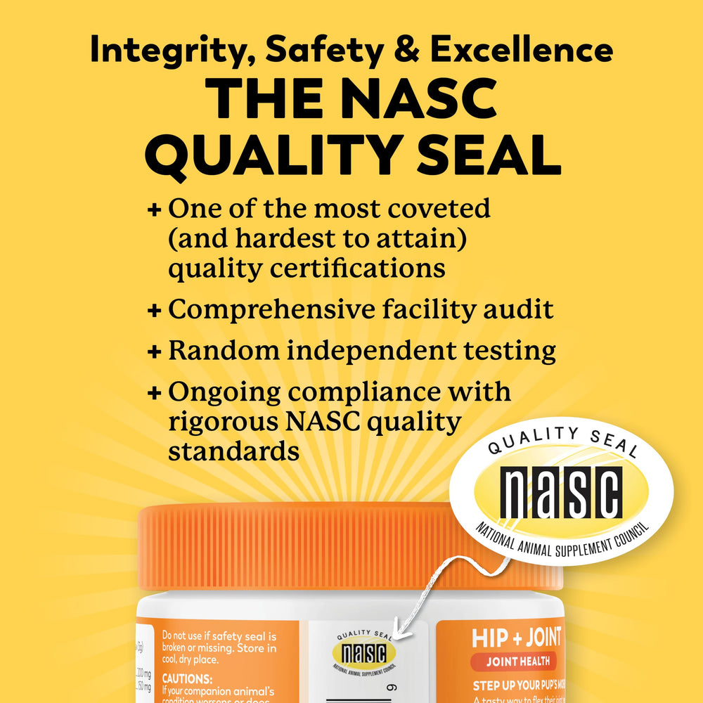 NASC quality seal visible on the jar.