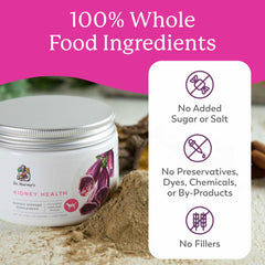 Codonopsis root ingredient in Dr. Harvey's Kidney Health supplement.