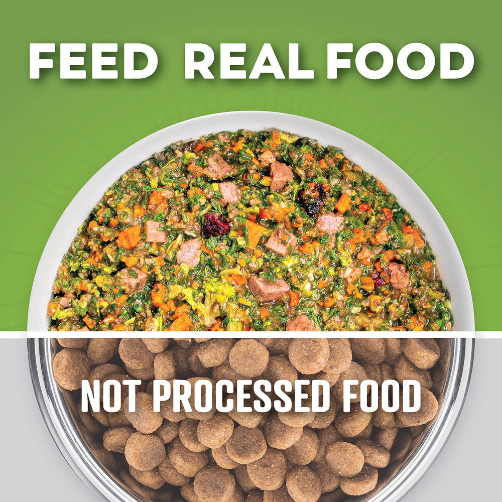 Dr. Harvey's 5 lb grain-free dog food option for home feeding.