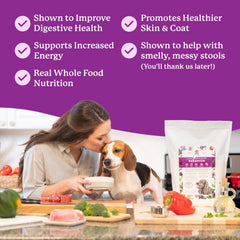 Paradigm Green Base Mix ingredients showcase six vegetables, bone broth, and herbs.