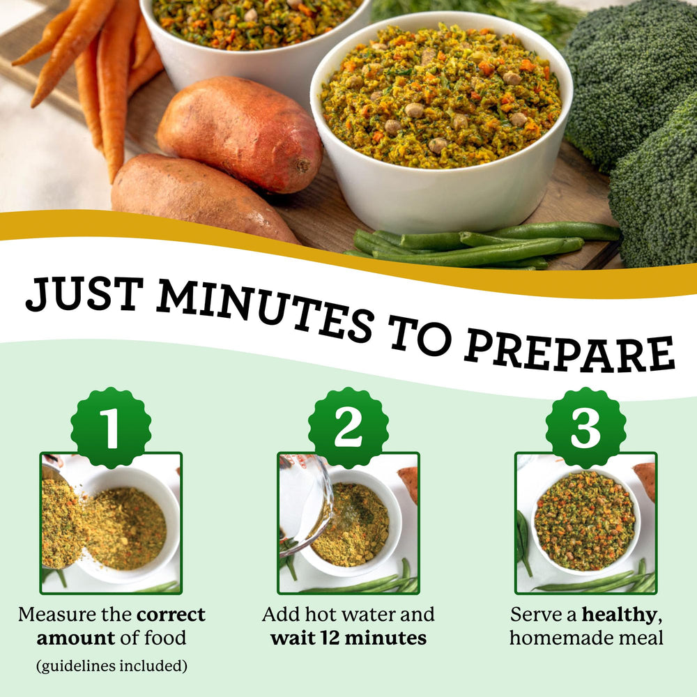 Dr. Harvey's rehydration step shows quick, homemade meals