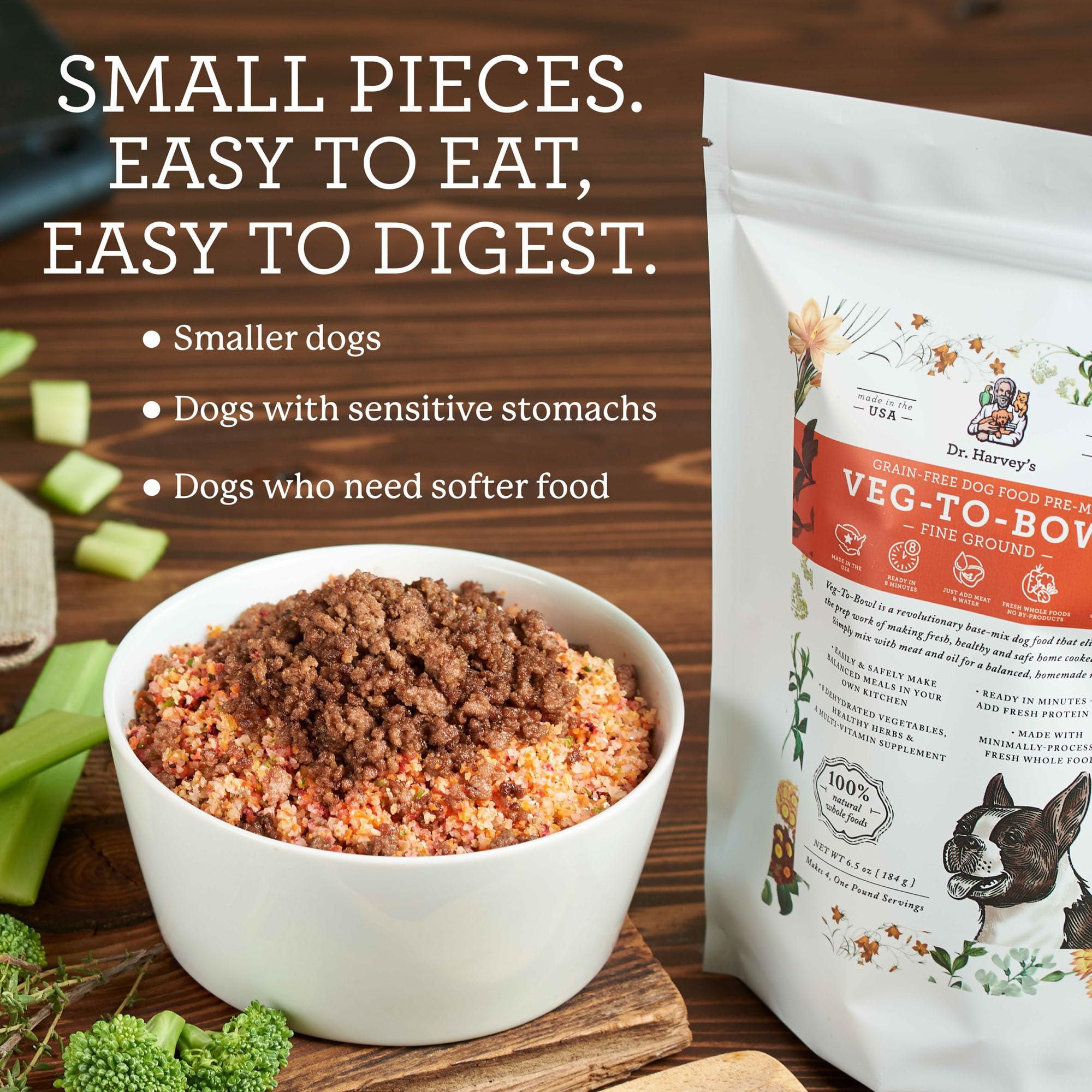 Ready in minutes with hot water, then add protein and healthy fats