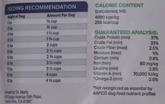 Dr. Marty Nature's Blend ingredients close-up highlighting premium meats and produce for balanced nutrition