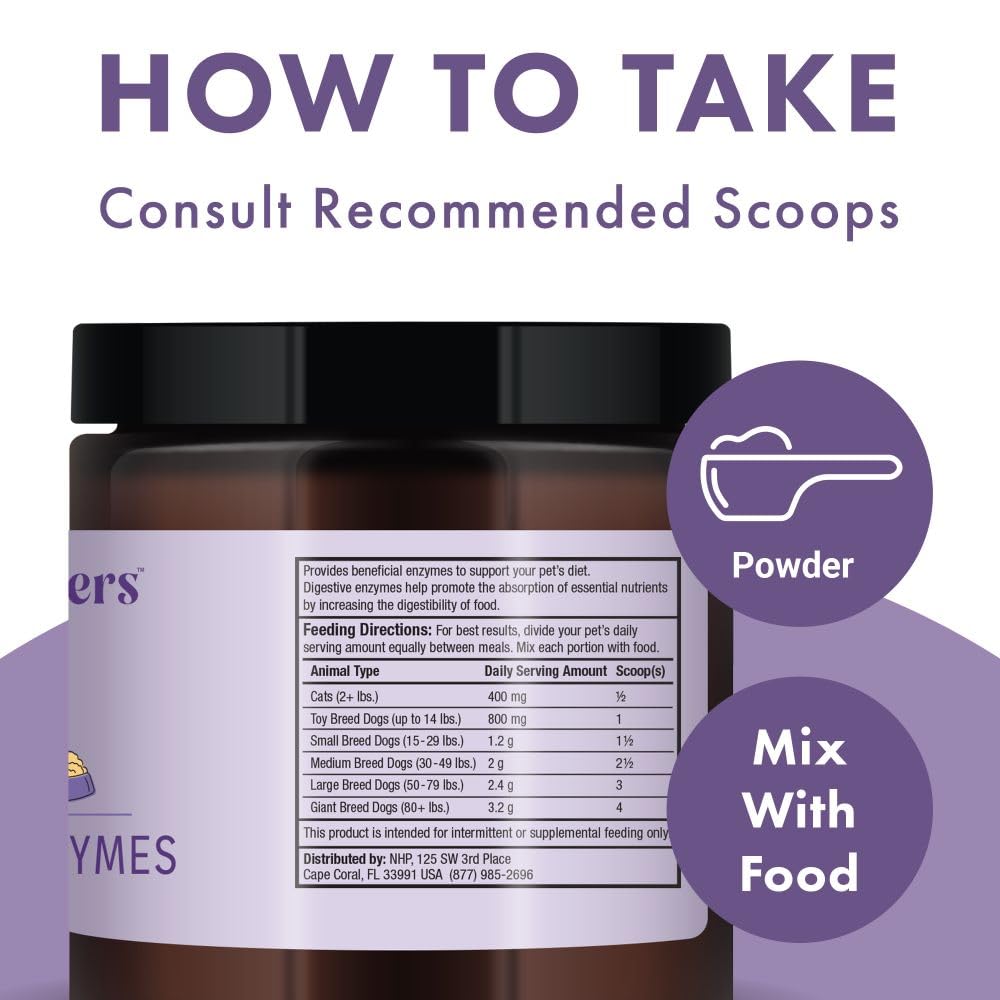 Bottle with scoop beside kibble for easy daily use