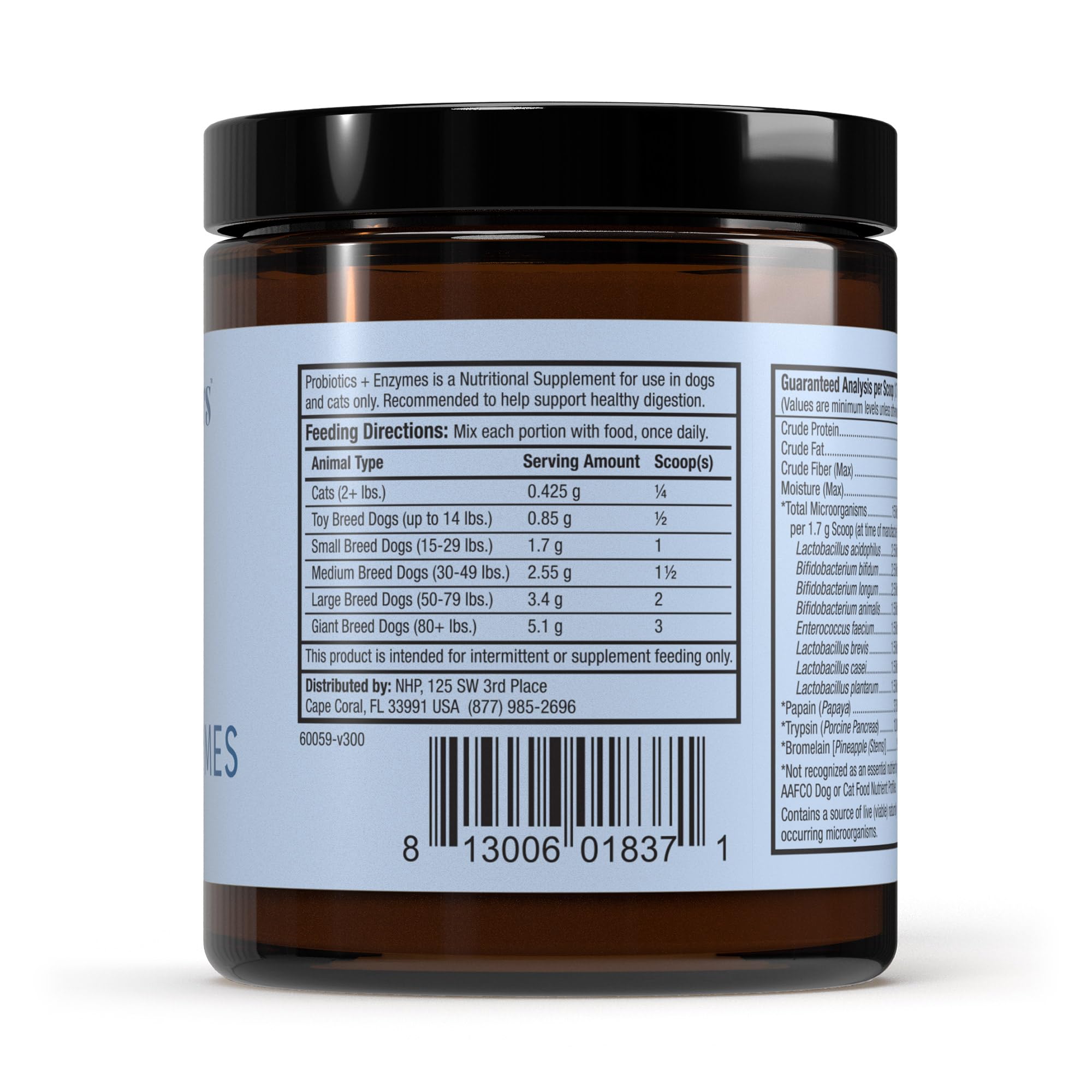 Dr. Mercola Bark & Whiskers ingredients turmeric and broccoli sprouts for immune support.