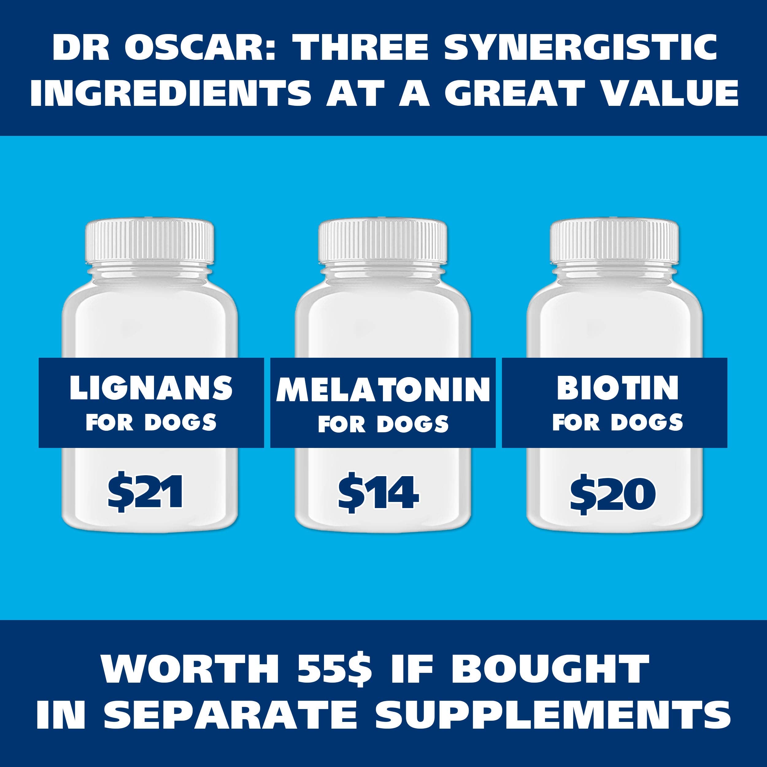 Dr Oscar Biotin promoting skin and coat health in dogs