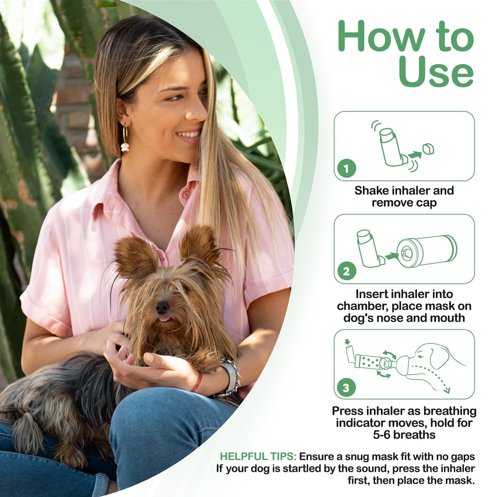 Dr. Pet dog inhalation sessions feel smooth and comfortable.