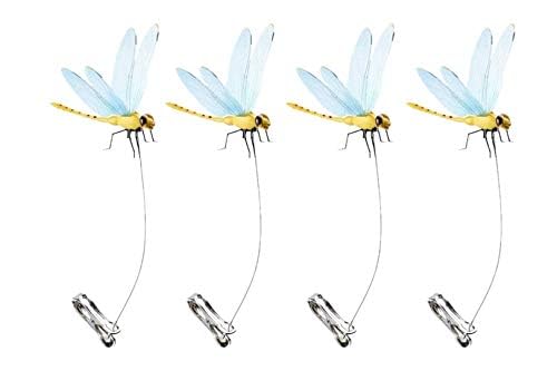 Dragonfly Wingman clip-on protector for horses helps create a calmer grazing environment