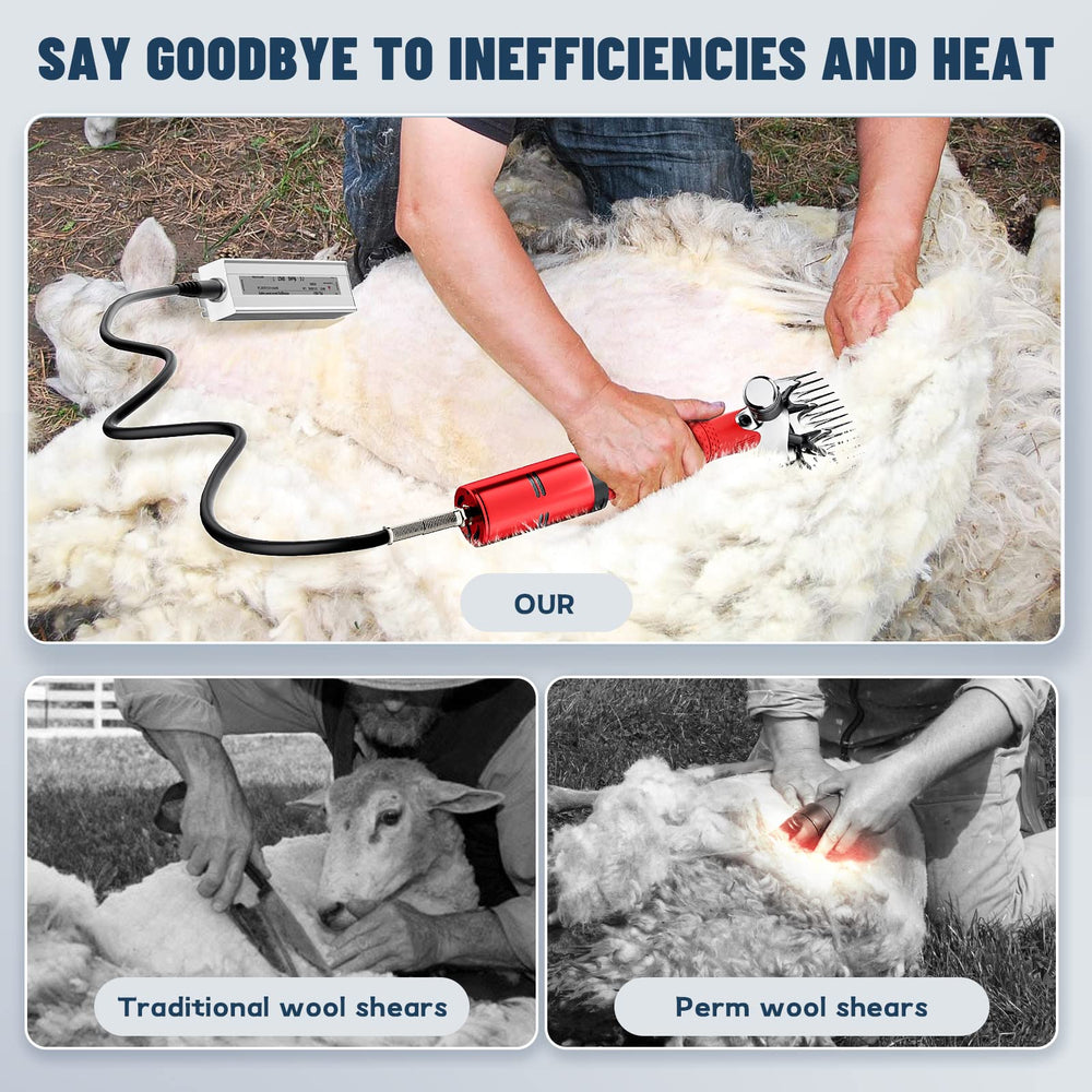 Dragro cleaning brush maintains blade cleanliness for optimal performance.