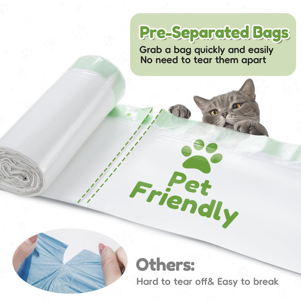 Dranbol heavy-duty 1.5 mil bag resists tears and leaks