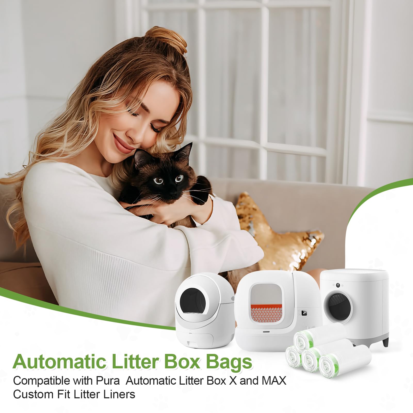 Dranbol PuraMax/PuraX compatible bag for Pet Kit systems