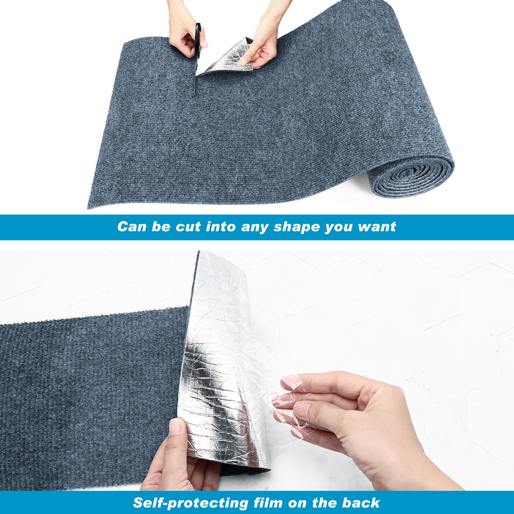 Draupnir Cat Scratching Mat with adhesive back for easy mounting on furniture.