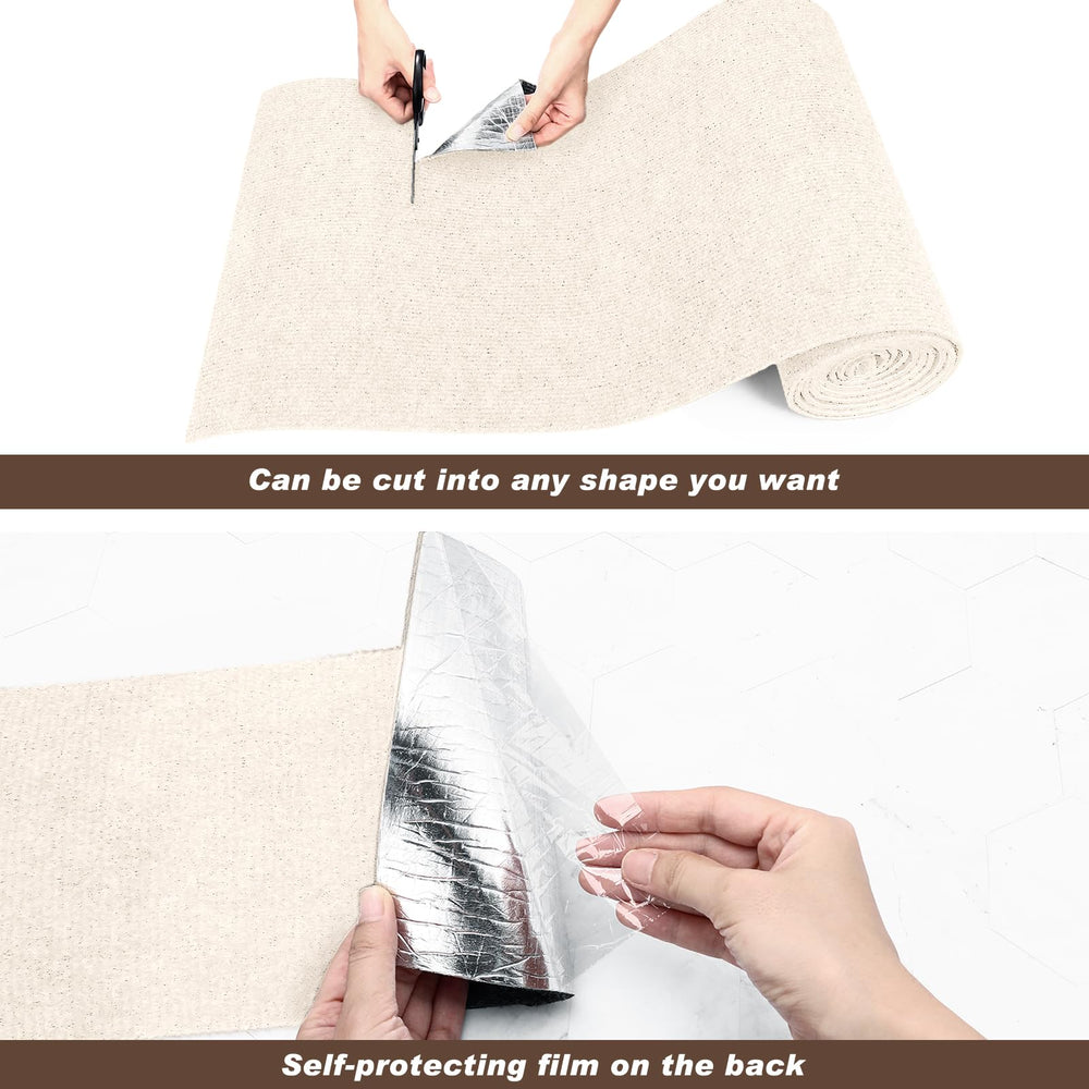 Draupnir Cat Scratching Mat features durable felt for long-lasting use.
