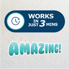 Carpet fibres treated to remove stains and odours with Dr. Beckmann