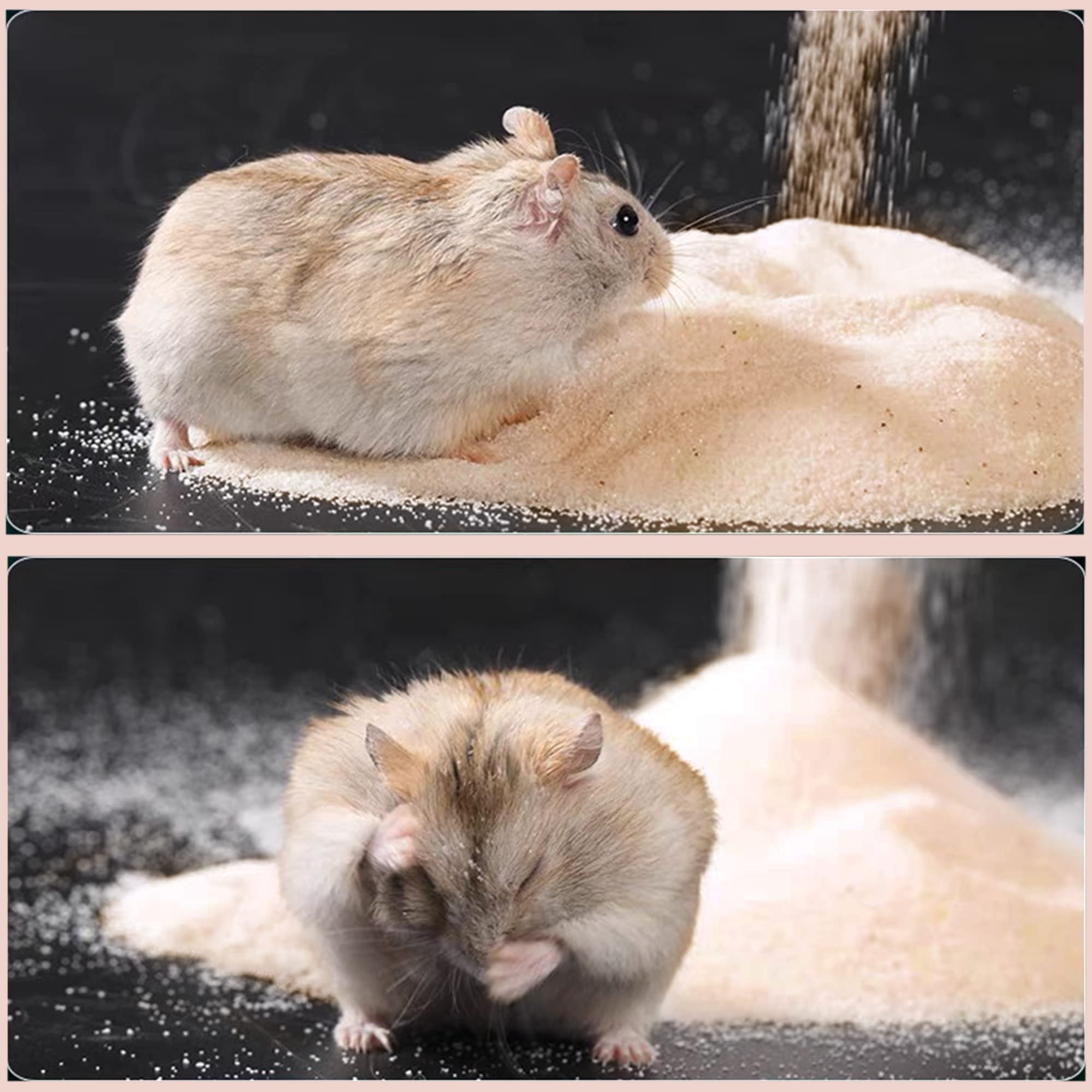 DR.DUDU dust-free sand for gerbils and hamsters supporting natural digging.