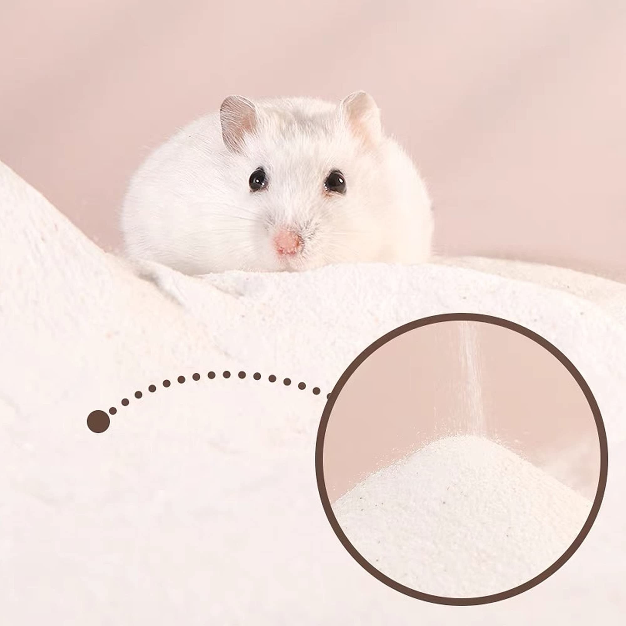 DR.DUDU soft bath sand helps remove grease and loose hairs.