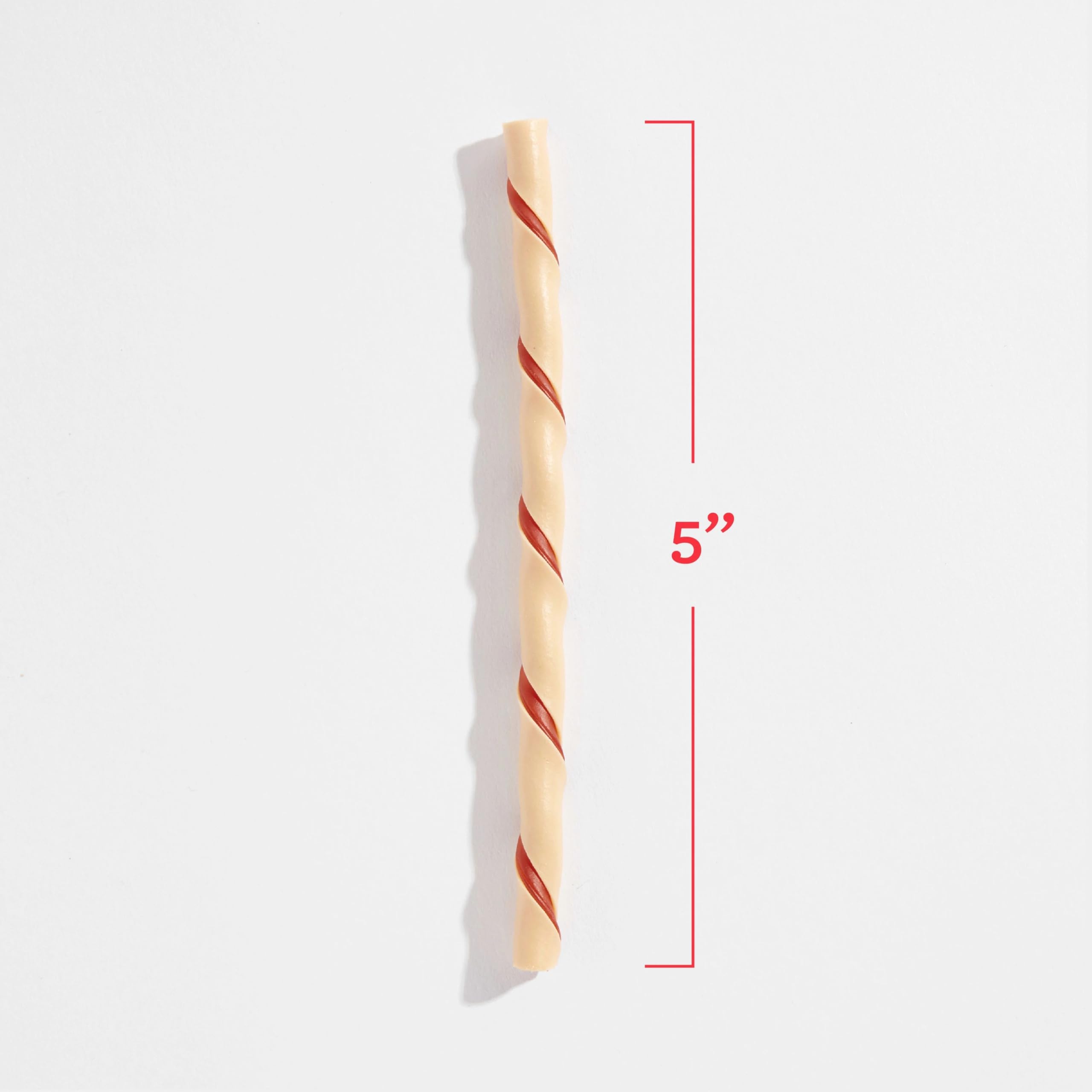 DreamBone Twist Sticks vitamin-enriched packaging visible on label.