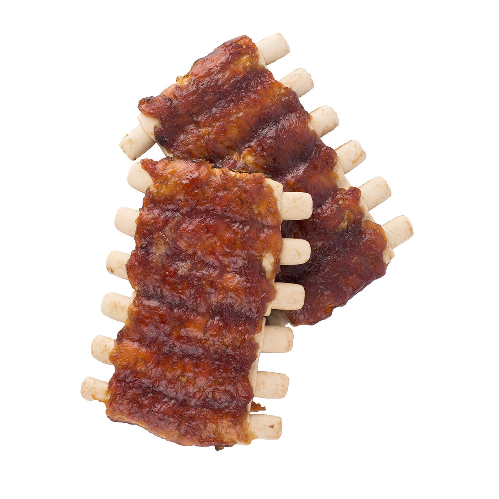 DreamBone vitamin-enriched chew close-up illustrating added nutrients for daily treats.