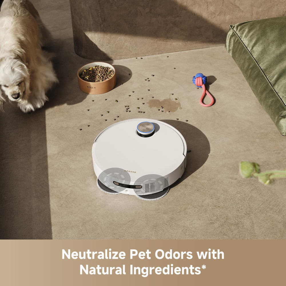 DREAME pet odor elimination formula targets smells at the source.