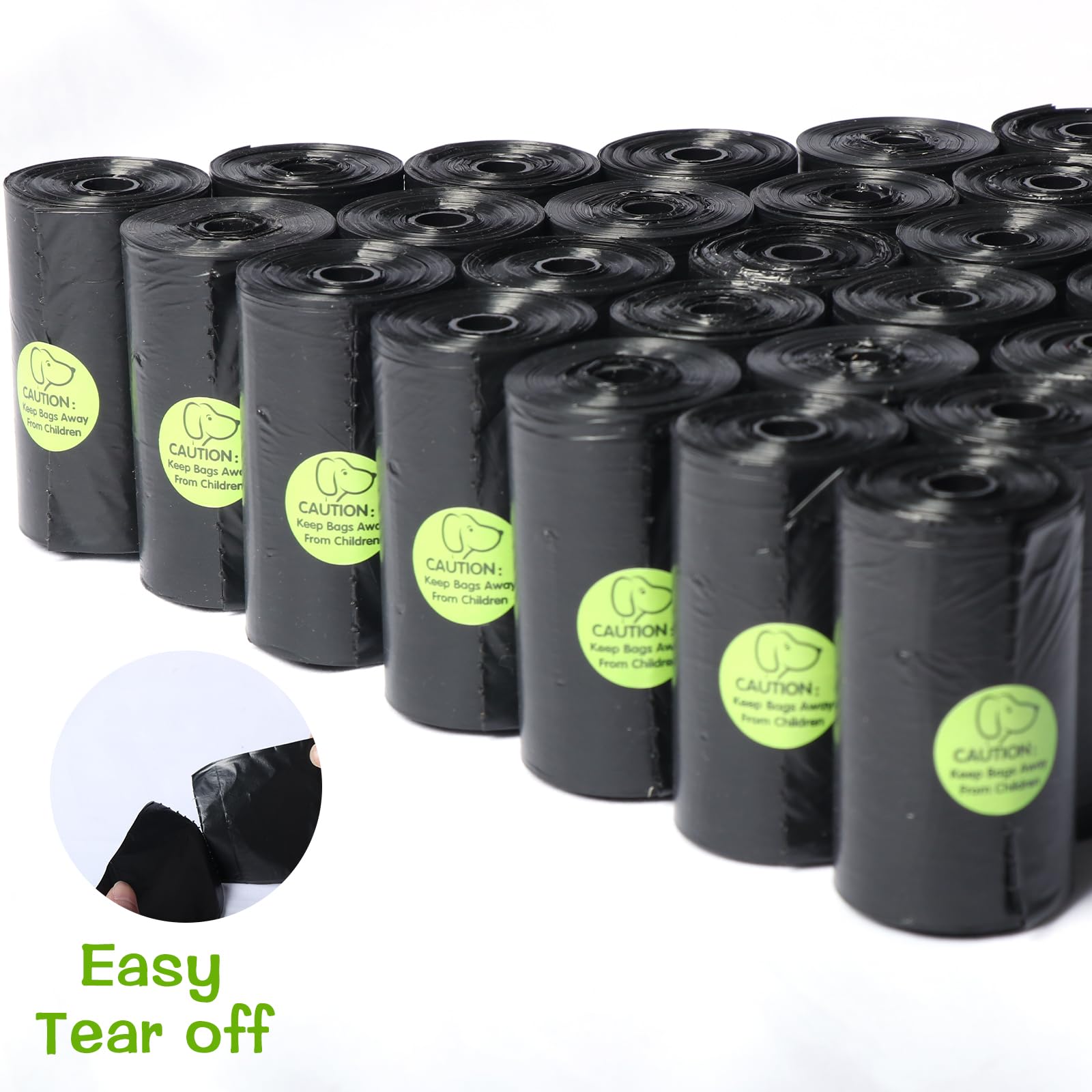 DREAM&GLAMOUR extra thick leak-proof bags keep hands clean.