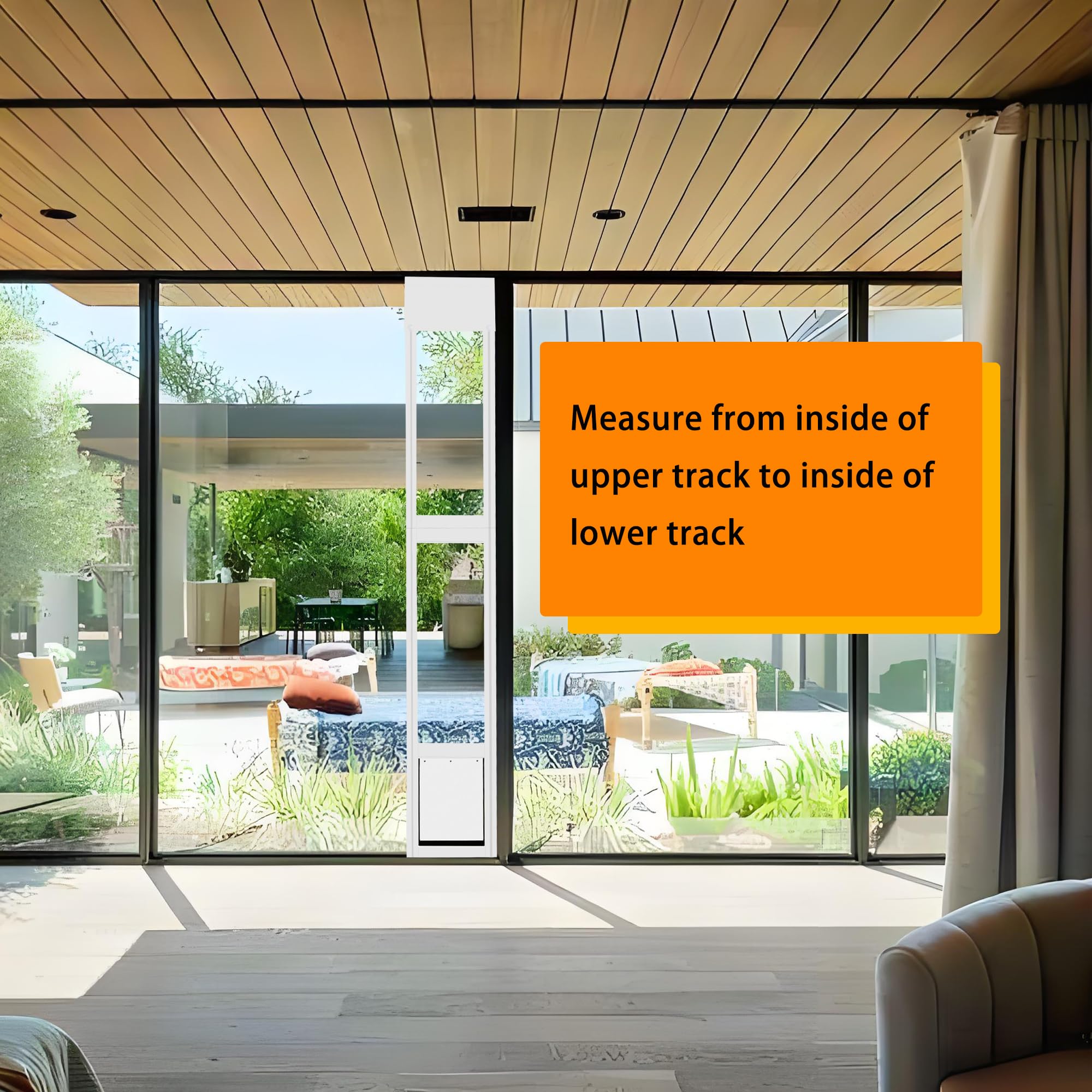 Dreampedal-weatherproof-seal reduces drafts around the door.