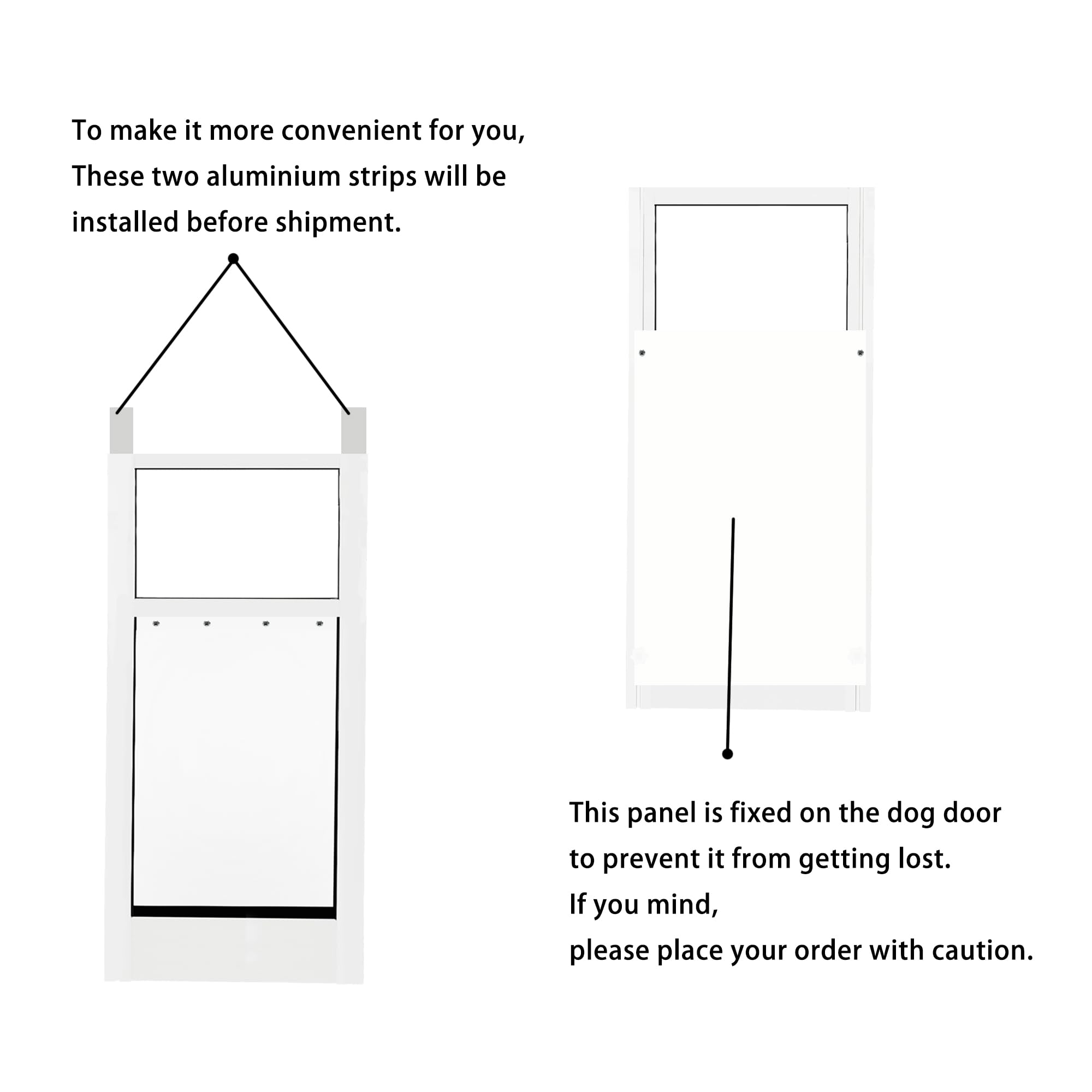Dreampedal XL semi-transparent flap gives visibility and easy entry