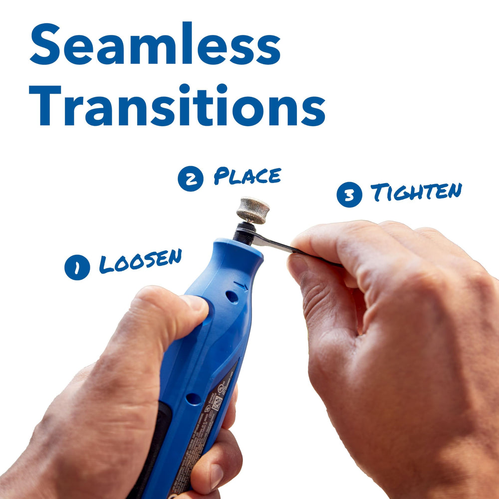 16 mm drum-shaped grooming tool fits most pet nails for versatile trimming.