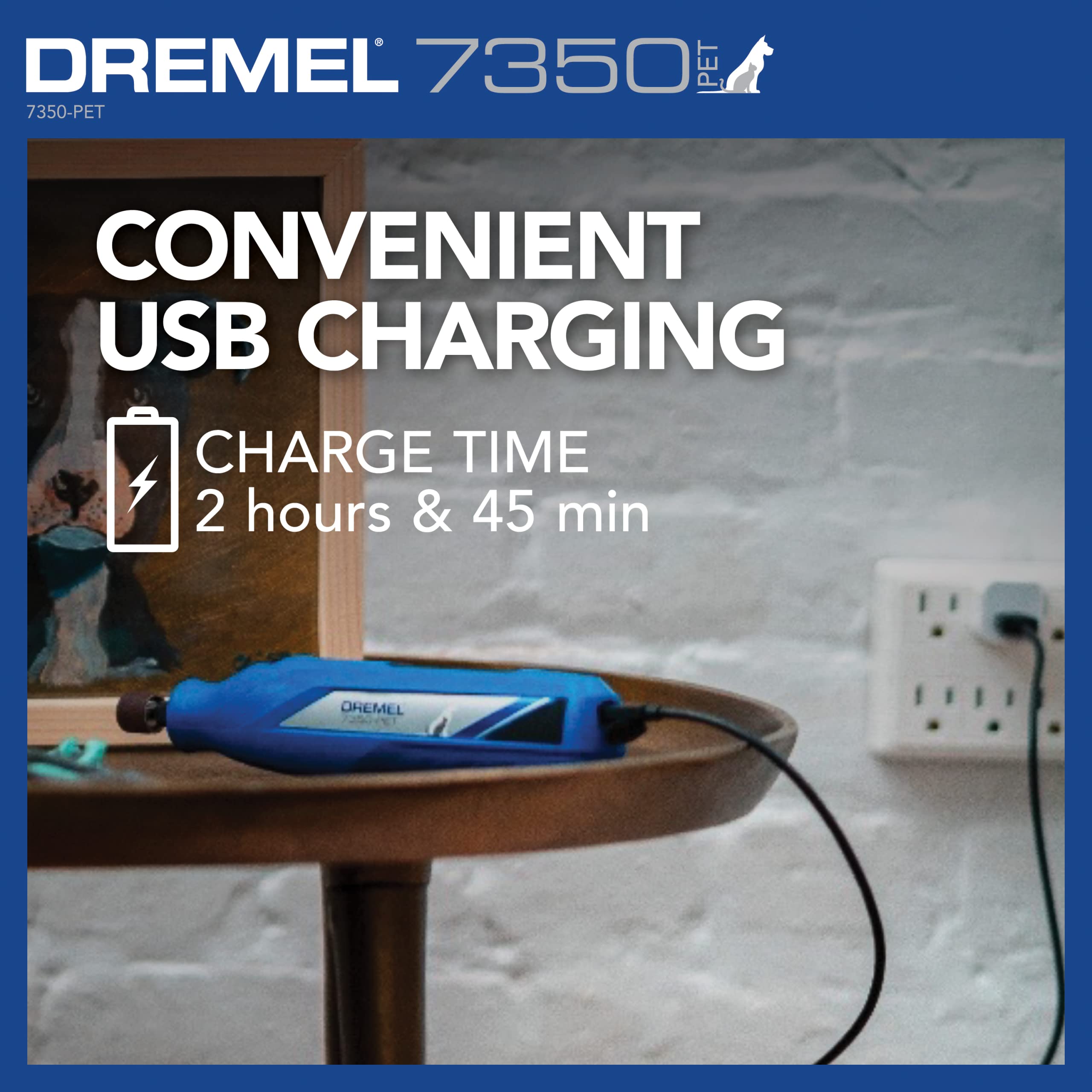 Ergonomic design of Dremel 7350-PET for comfortable handling