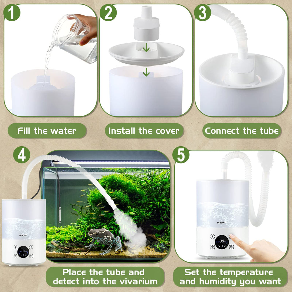 Dreyoo retractable hose extends from 1.18 ft to 4.79 ft for versatile setup.