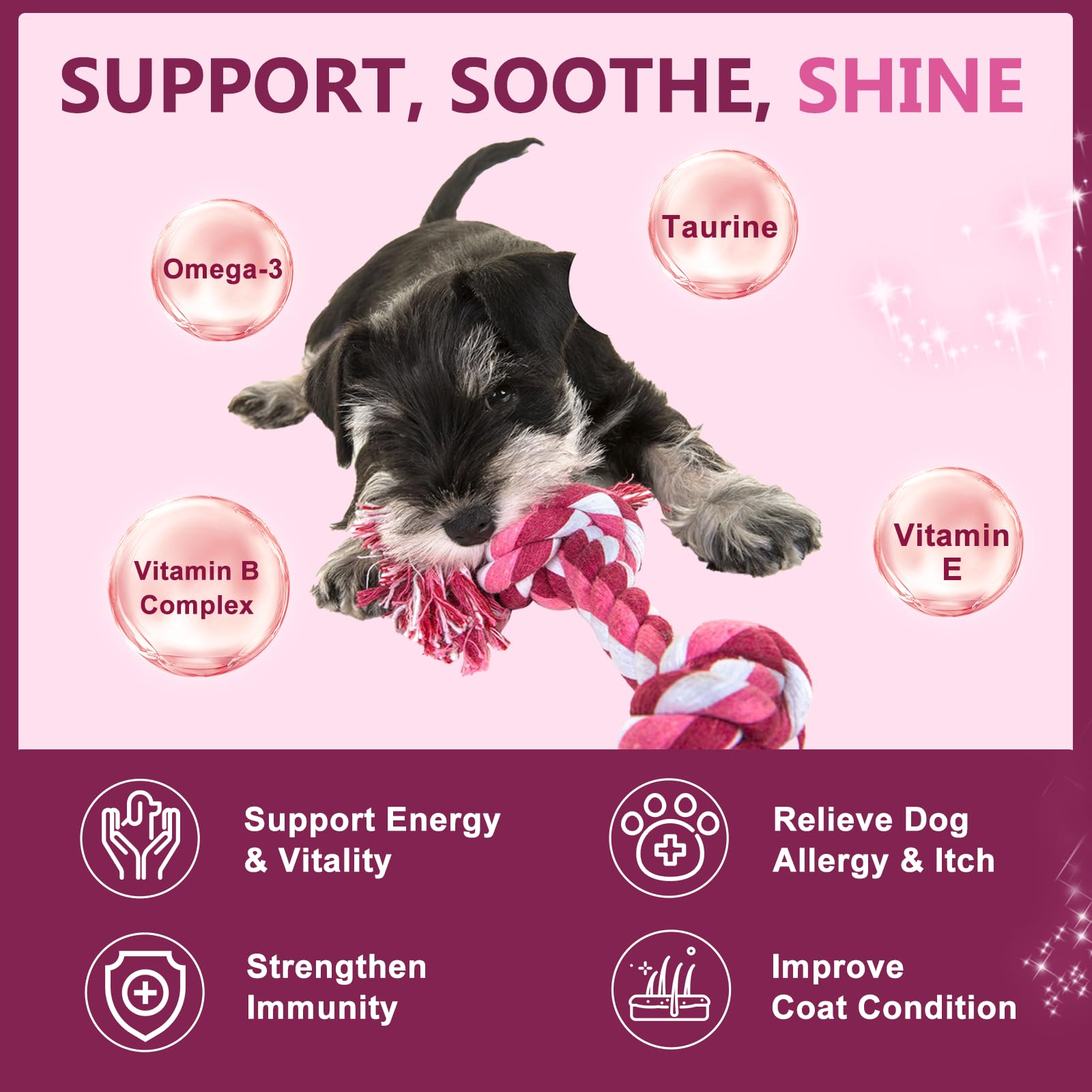 DRFOSTER dog omega-3 blend for skin and coat nourishment