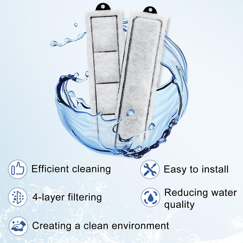 Driamor desktop aquarium filter installation shot highlighting quick rinse and fit