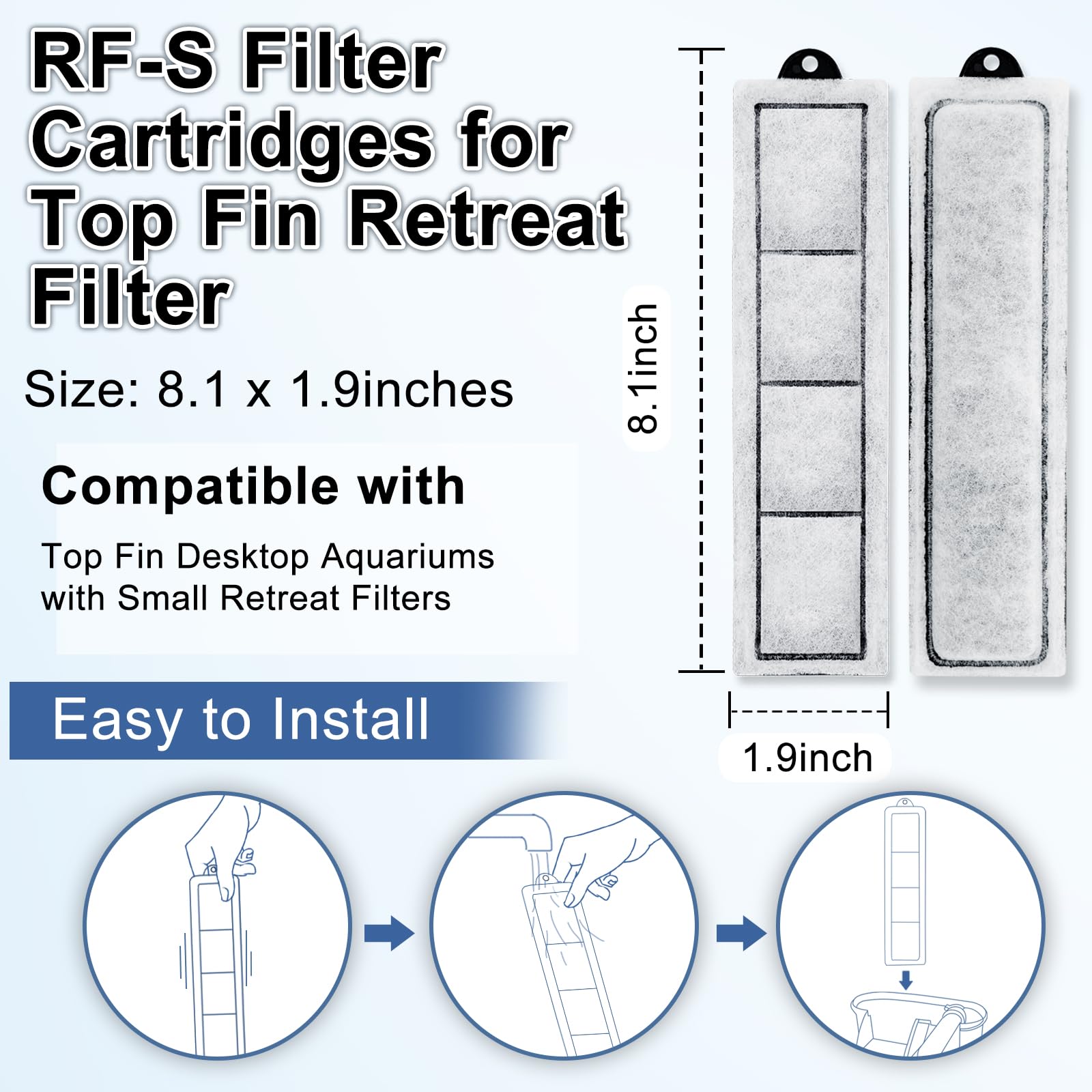 Driamor RF-S cartridge set close-up showing four-stage filtration components
