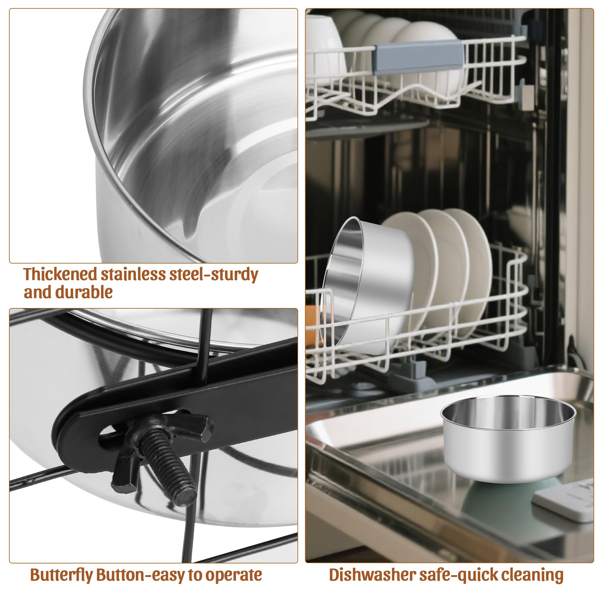 DricRoda dishwasher-safe bowls simplify cleaning after feeding.