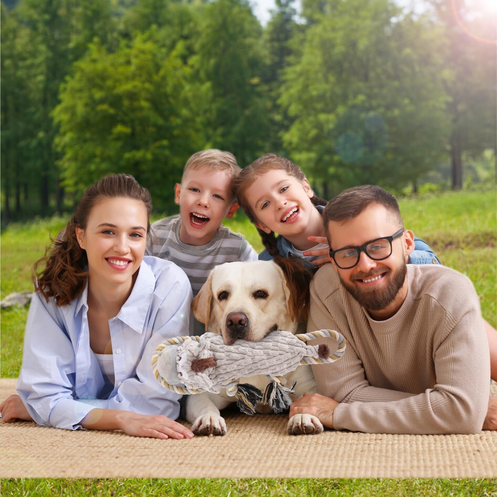 Drmstow plush dog toy for special occasions to bring joy to pets