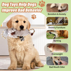 Drmstow interactive tug toy set encourages bonding and reduces dog anxiety through play